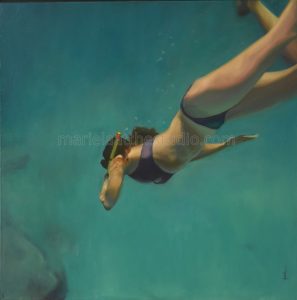 DISCOVERY 30X30, OIL ON CANVAS